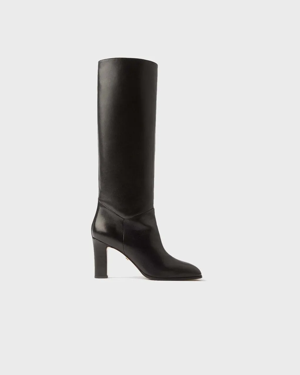 sania d'mina   Boots Cher Leather Black 